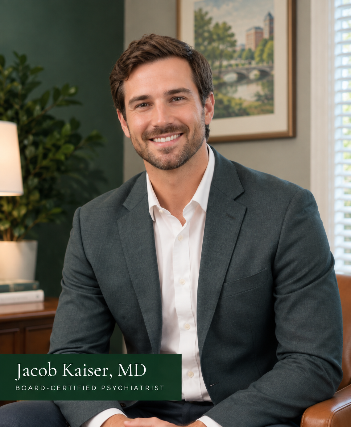 Jacob Kaiser, MD, psychiatrist at Psychiatry of Greenville